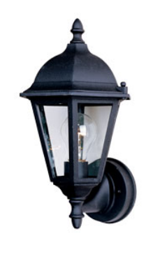 1002BK - Westlake Black Exterior Wall Sconce