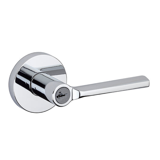 156LSL-RDT-26-SMT - Kwikset Lisbon Polished Chrome Keyed Entry Lever