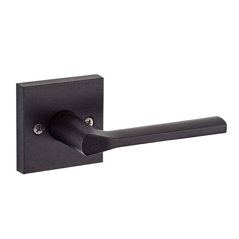 157LSL-SQT-514 - Kwikset Lisbon Iron Black Half Dummy Lever