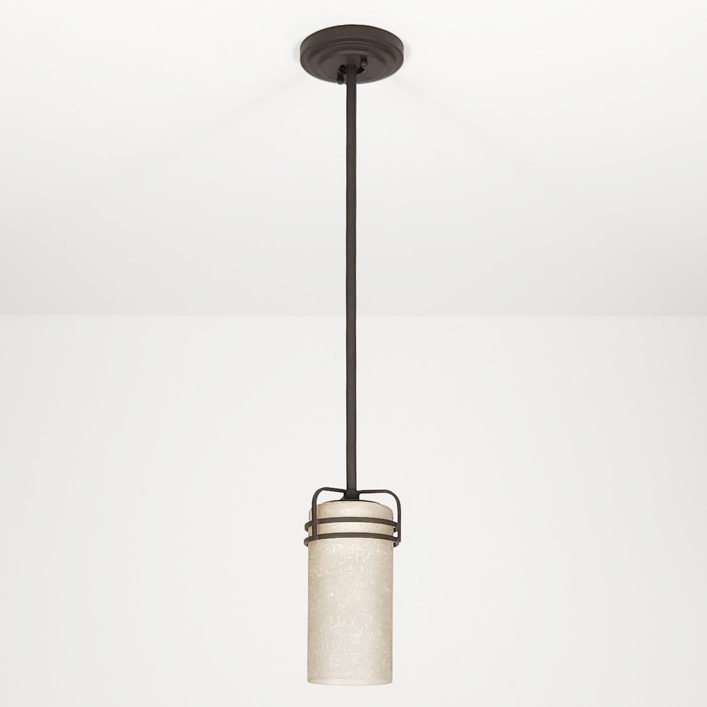3380OZ - Olde Bronze 1 Light Sombra Mini Pendant