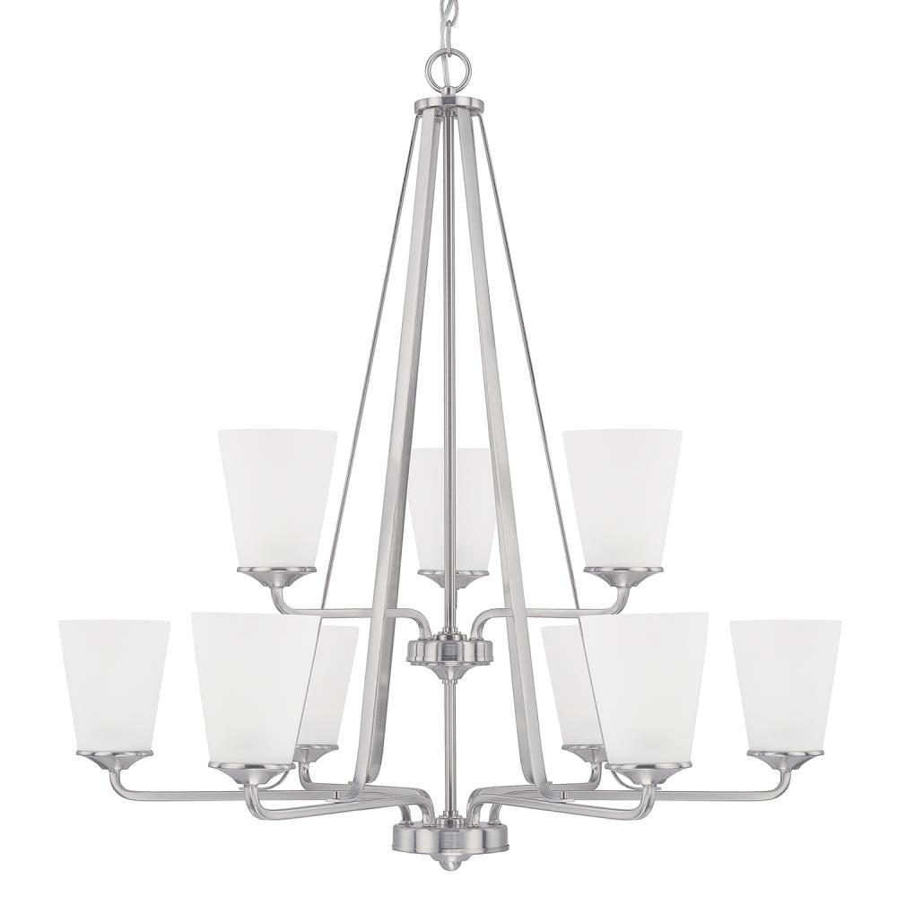 414191BN-331 - Capital Lighting Braylon Brushed Nickel Chandelier