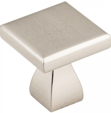 449SN - Hardware Resources Hadly Satin Nickel Square Cabinet Knob