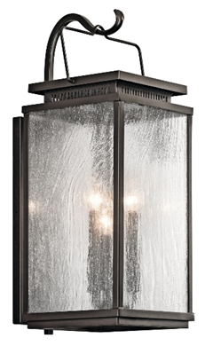 49386OZ - Kichler Lighting Manningham Olde Bronze Exterior Wall Lighting