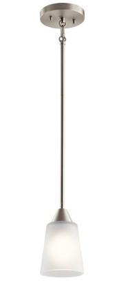 52235NI - Kichler Lighting Skagos Brushed Nickel Mini Pendant