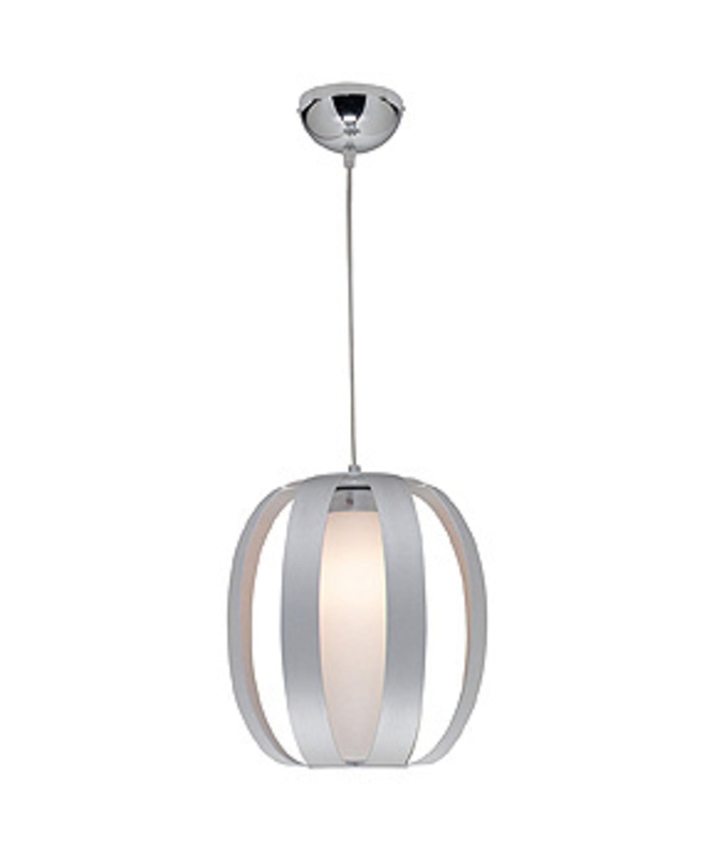 C23425ALUOPLEN1118BS - Helix Pendant in Aluminum Finish