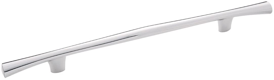 Belwith-Keeler B076040-14 Olivet Pull 192mm Center, 12.00", Polished Nickel