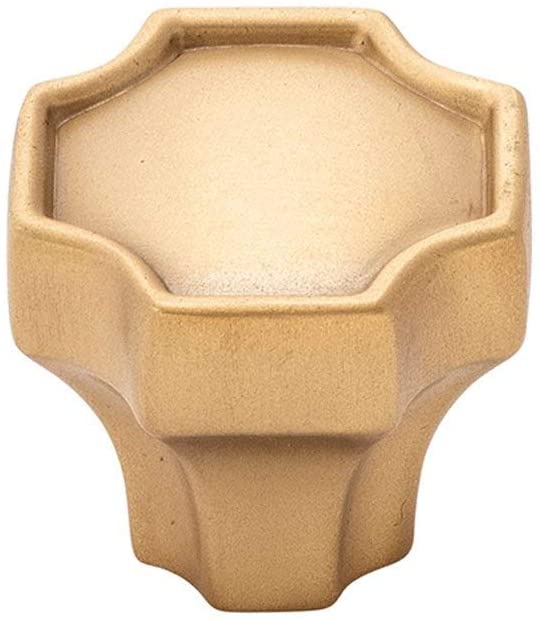Belwith-Keeler B076636-BGB Monarch 1 1/4" Knob, Brushed Golden Brass Finish
