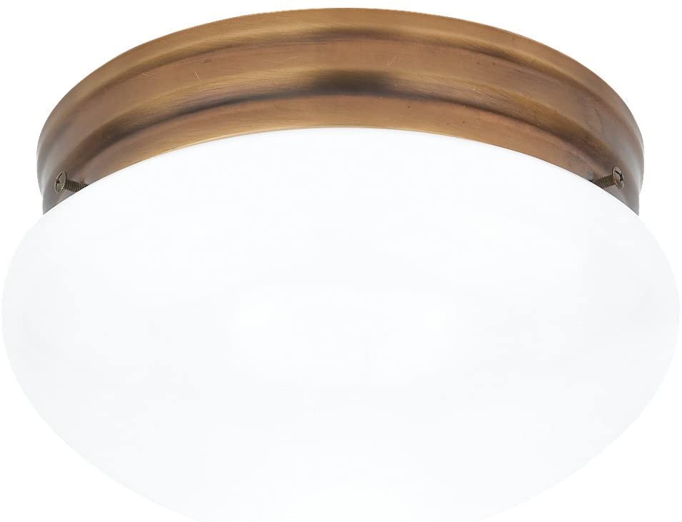 Sea Gull Lighting 5328-829 Flush Mount with Smooth White Glass Shades