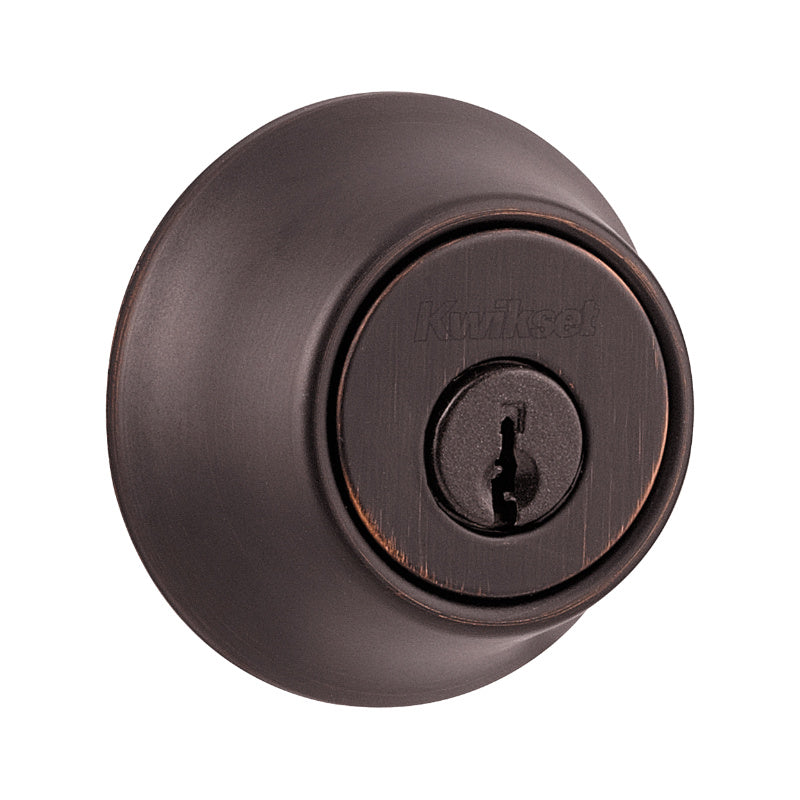 660-11P - Venetian Bronze Single Deadbolt