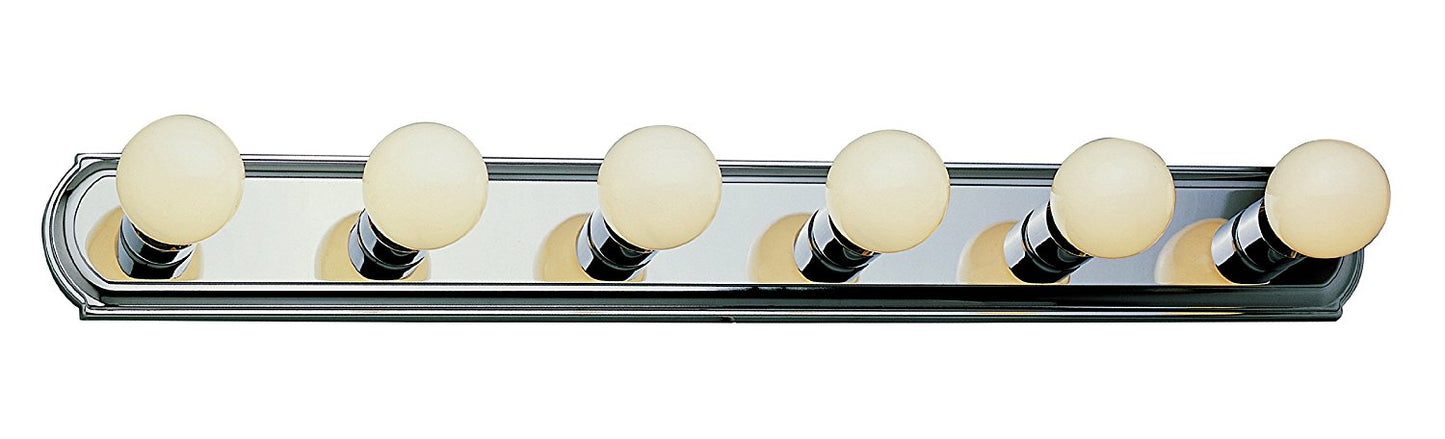 3236 ROB - 6 Light Bathroom Strip Light Rubbed Oil Bronze Finish