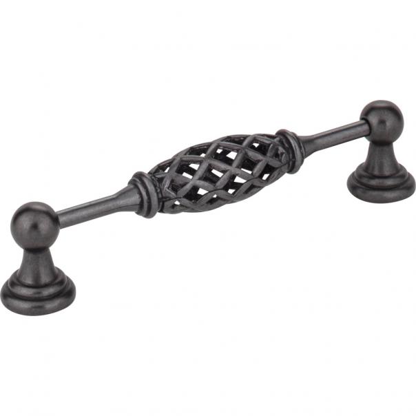 Hardware Resources 749-128B-DACM Birdcage Tuscany 128mm Center to Center Pull, Gun Metal