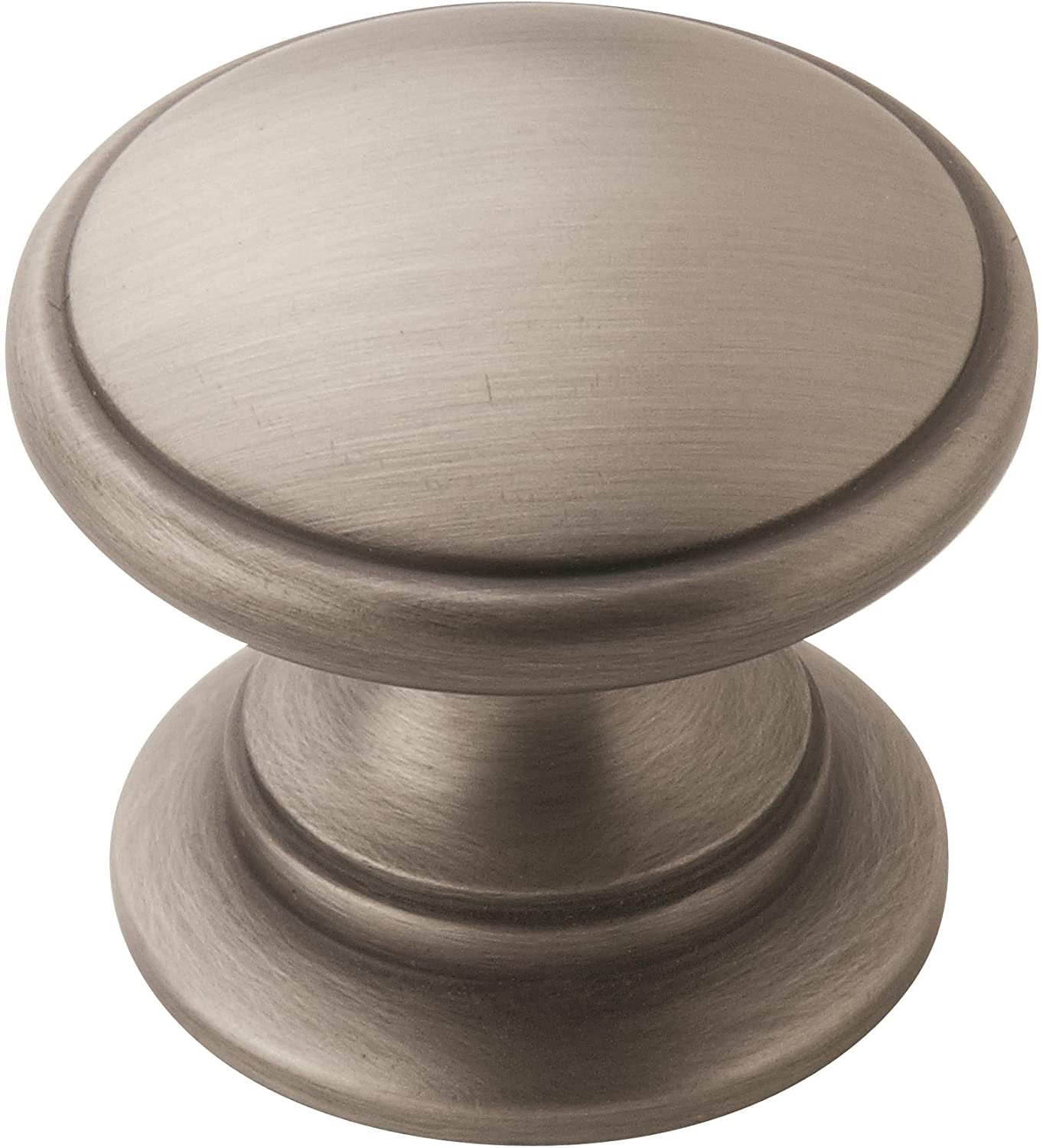 Amerock BP53012AS Allison Value 1-1/4 (32 mm) Diameter Antique Silver Cabinet Knob