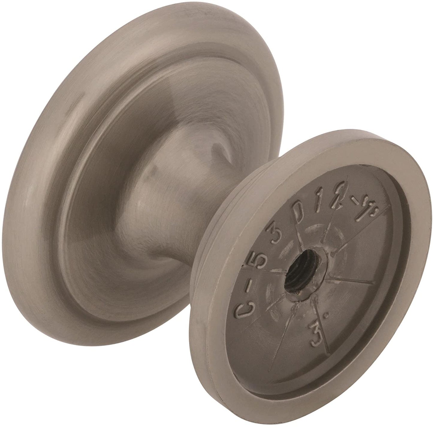 Amerock BP53012G10 Ravino 1-1/4in (32mm) Diameter Knob, Satin Nickel