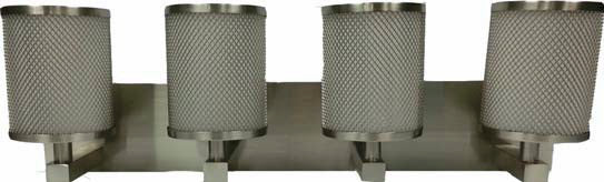 X735-NI - Nickel 4Lt CFL Bath Vanity