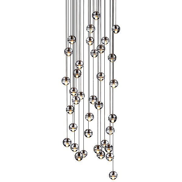 BOC-14.36-ROUND-LED - 36 Light 1.8W LED White Round Bocci
