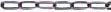 V0066-33 - 8 Gauge Brushed Nickel Chain, (Per Ft.)