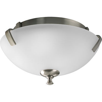 P3290-09EBWB - Brushed Nickel 2 Lt. Wisten Flush Mount - Progress Lighting - IN STOCK LIGHTING - Flush Mount