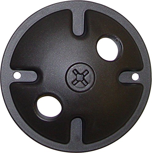 76666 - 2 Light Mounting Plate, Dark Bronze