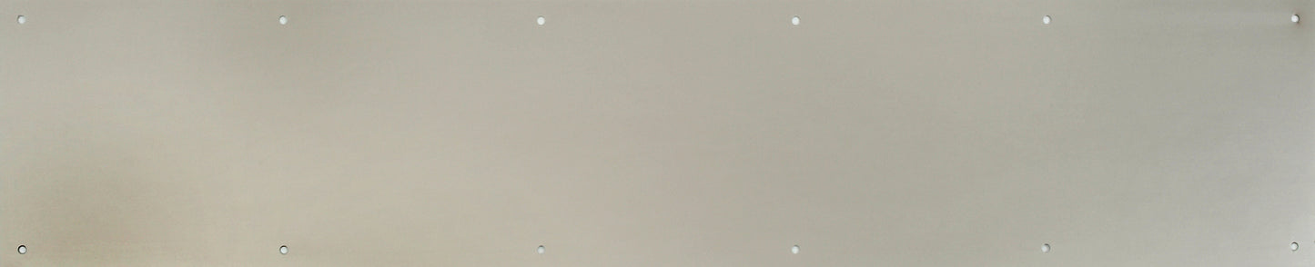DD09-301034SN - Satin Nickel Kick Plate 10" x 34"