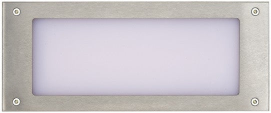 SL590/N514P/120/SS - 7.13" LED Recessed Stair Light - Liton - IN STOCK LIGHTING - Recessed Step Light