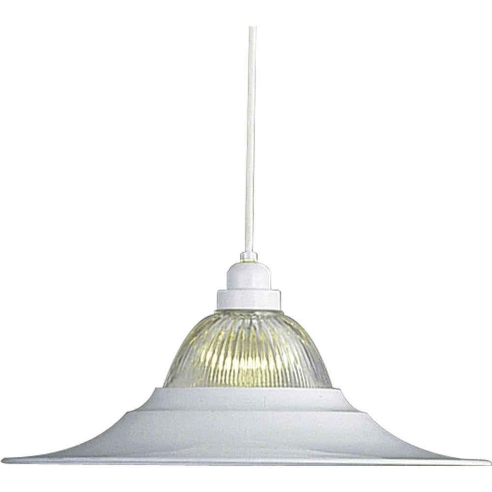 V1810-6 - White 1 Lt. Pendant