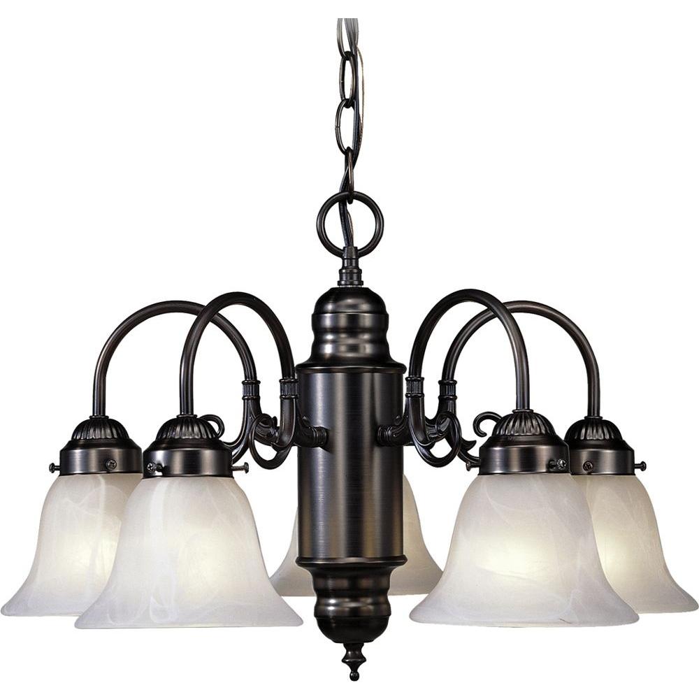 V4325-79 - Marti 5 Light Antique Bronze Chandelier