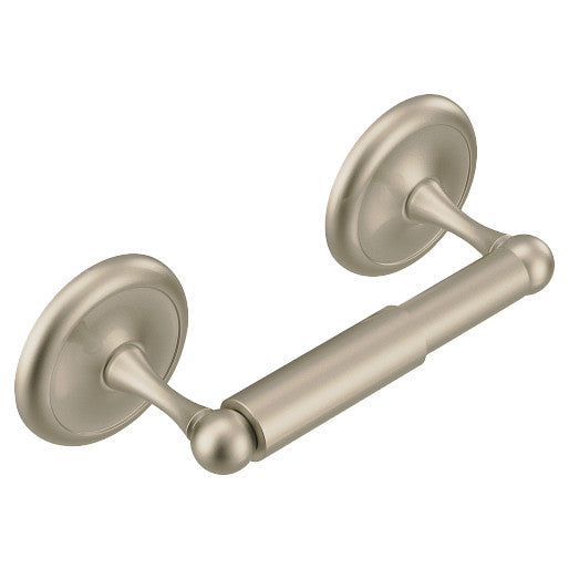 Moen BP5308SN Yorkshire Spring Loaded Paper Holder, Satin Nickel