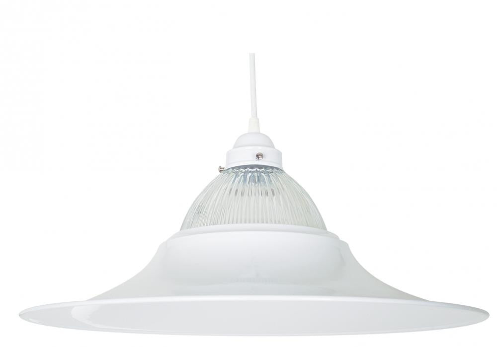 F9670-30 - White 1 Lt. Pendant - American De Rosa Lamparts - IN STOCK LIGHTING - Pendants