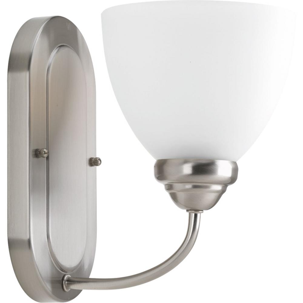 P2913-09 - 1LT 100W(M) BN HEART SCONCE