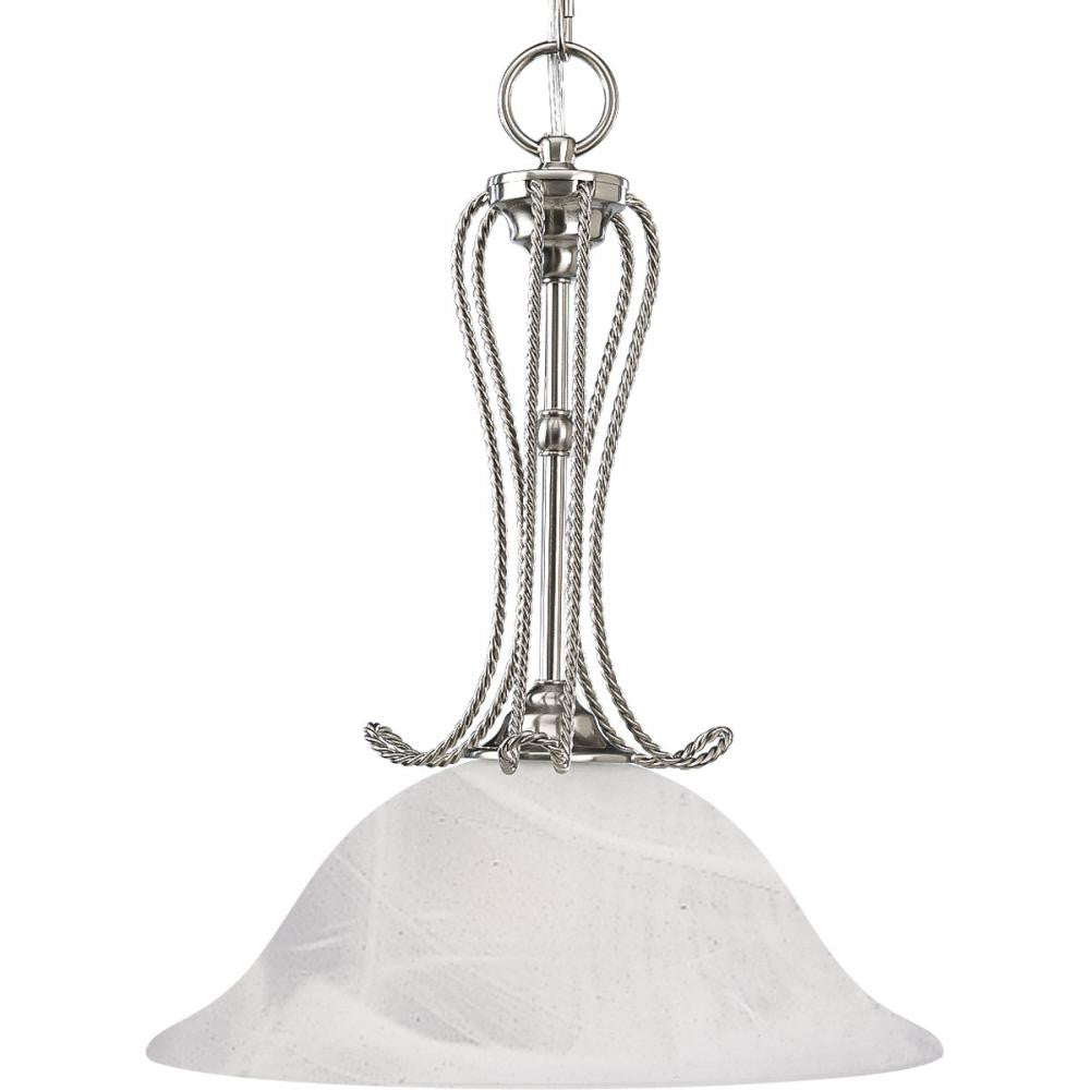 P5067-09 - Brushed Nickel 1 Lt. Avalon Pendant - Progress Lighting - IN STOCK LIGHTING - Pendants