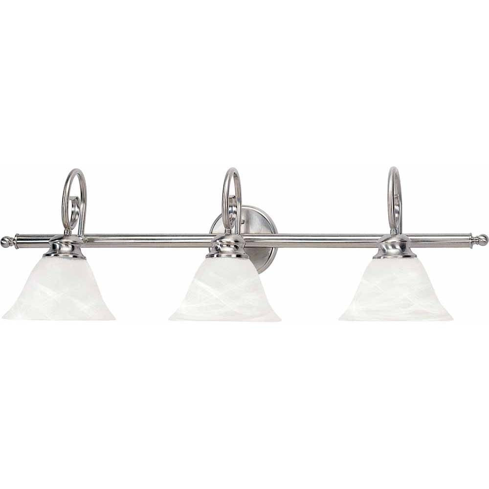 V1583-33 - 3LT 100W VANITY BRUSHED NICKEL