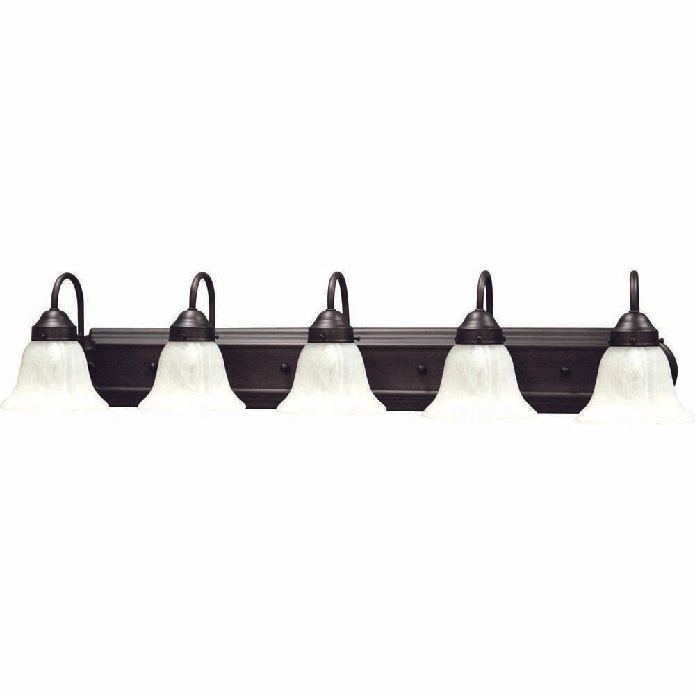 V1345-79 - 5 Light 100W Antique Bronze Vanity