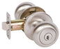 100T-SA-15 - Delaney Hardware Saxon Satin Nickel Keyed Entry Knob