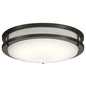10769OZLED - Kichler Avon Led Flush Mount Olde Bronze
