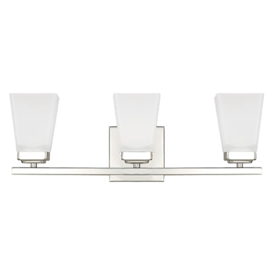 114431PN-334 - Capital Lighting 3 Light 22" Polished Nickel Vanity