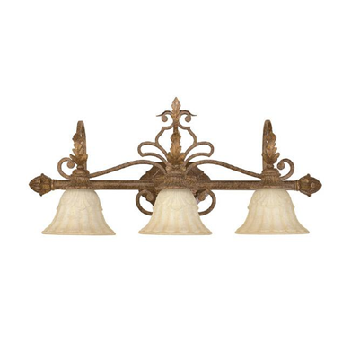 1343GU-275 - Capital Lighting 3 Light Gilded Vanity