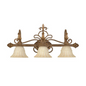 1343GU-275 - Capital Lighting 3 Light Gilded Vanity