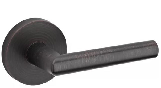 154MIL-RDT-11P - Kwikset Milan Venetian Bronze Door Lever Hall & Closet