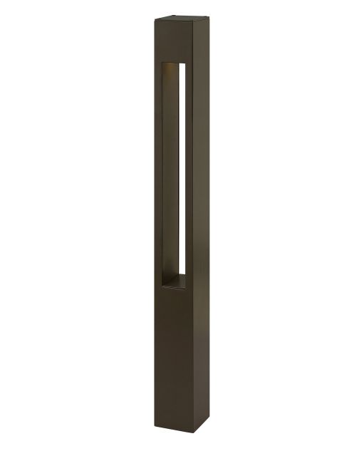 15602BZ-LED - Hinkley Lighting Atlantis Large Square Bronze Bollard