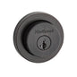 158-RDT-SMT-11P - Kwikset Milan Venetian Bronze Round Keyed One Side Deadbolt