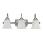 1793MN-223 - Matte Nickel 3 Lt Vanity Fixture