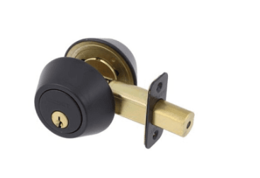 210-B-D31019 - Delaney Hardware Rubbed Bronze Double Cylinder Keyed Deadbolt