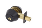 210-B-D31019 - Delaney Hardware Rubbed Bronze Double Cylinder Keyed Deadbolt