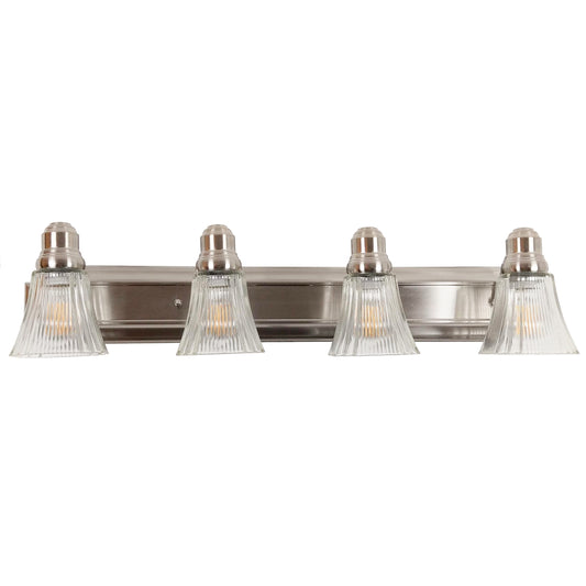 2504 BN - Trans Globe 4 Light Brushed Nickel Vanity