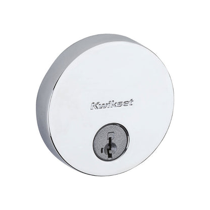 258-RDT-26-SMT - Kwikset Polished Chrome Single Cylinder Deadbolt
