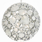 265P06MS - Varaluz Lighting Metallic Silver Fascination Orb Pendant