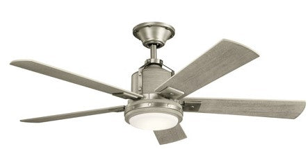 300052NI - Kichler Lighting Colerne Brushed Nickel Led Ceiling Fan