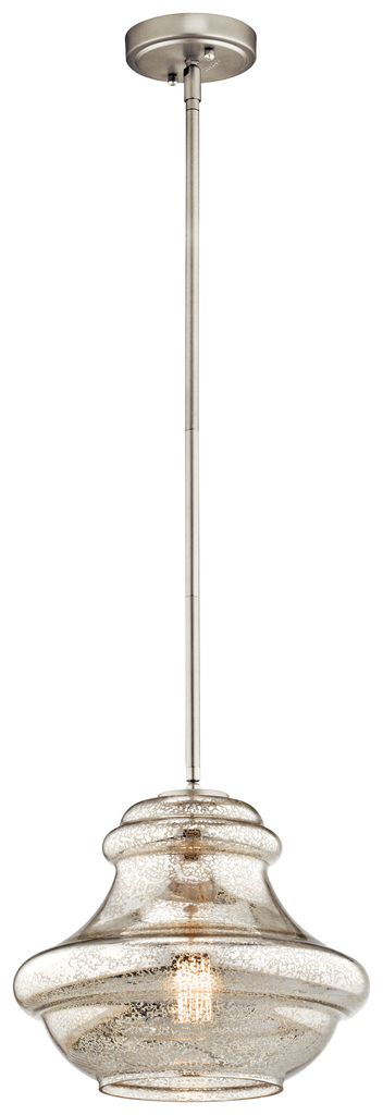 42044 NIMER - Kichler Lighting Everly Brushed Nickel Pendant