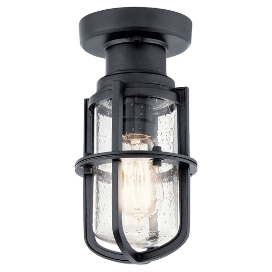49861BKT - Kichler Lighting Suri Black Flush Mount