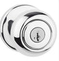 400CV-26-SMT - Kwikset Cove Polished Chrome Knob